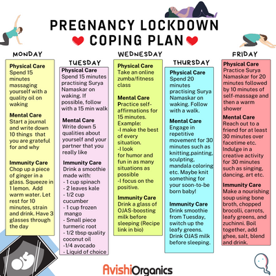 Pregnancy Lockdown Coping Plan